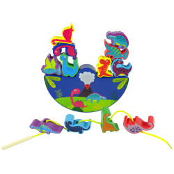 Medinis dinozaurų balanso žaidimas