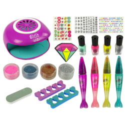 Didelis nagų dažymo rinkinys