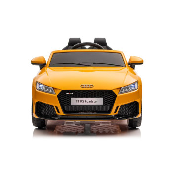Электрическая машинка для детей Audi TT RS, желтая