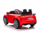 Audi TT RS raudonas akumuliatorinis automobilis Elektrinės mašinėlės vaikams