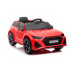 Audi RS6 BRD-2118 raudonas akumuliatorinis automobilis Elektrinės mašinėlės vaikams