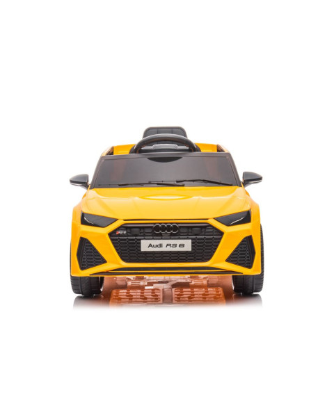 Elektrinė mašinėlė vaikams Audi RS6 BRD-2118, geltona