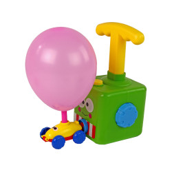 Aerodinaminis automobilis su baliono paleidimu