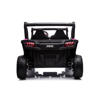 Электрическая машинка для детей S618 4x4, розовая