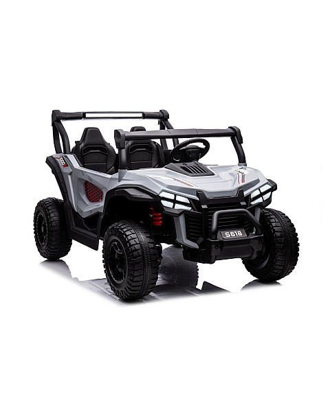 Elektrinė mašinėlė vaikams S618 4x4, pilka