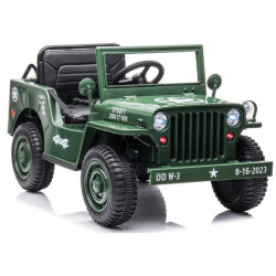 JH-103 4x4 ar akumulatoru darbināms zaļais automobilis