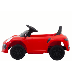 Raudonas elektrinis automobilis WMT-666