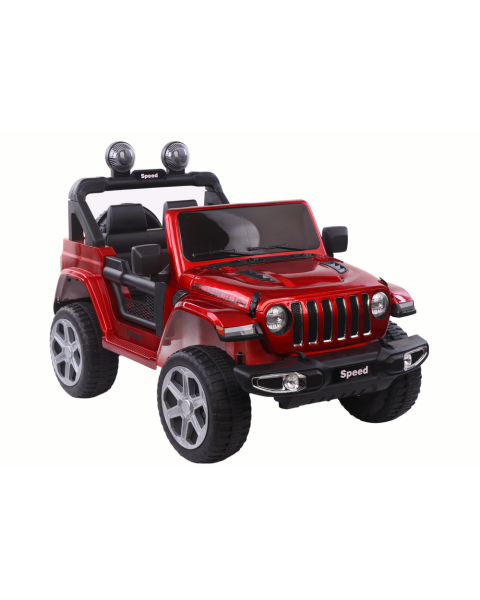 Raudonas elektrinis automobilis FT-938 4x4