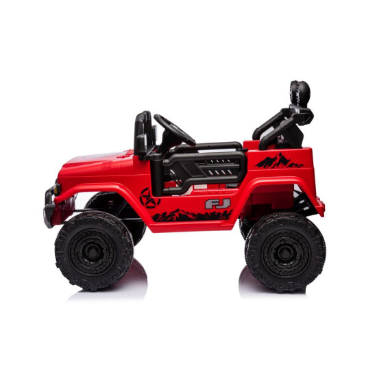 Toyota FJ akumuliatorinis raudonas visureigis Automobiliai