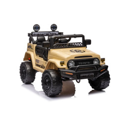 Toyota FJ ar akumulatoru darbināms haki krāsas SUV