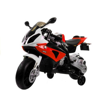 Электромотоцикл для детей BMW S1000RR, красный
