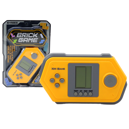 Pilkos- Geltonos spalvos tetris Stalo ir sporto žaidimai