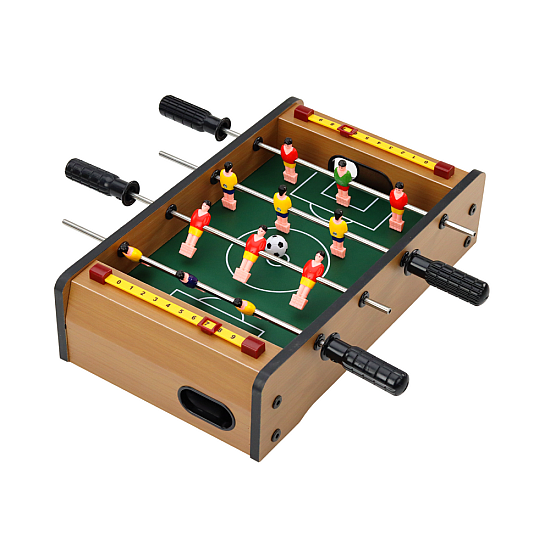 Mini drewniane piłkarzyki 36 cm Gry planszowe i sportowe
