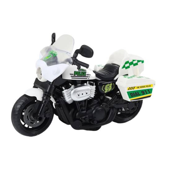Policijos motociklas su garso efektu Žaisliniai motociklai