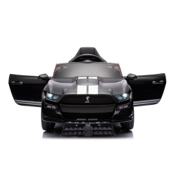 Ford Mustang GT500 juodas automobilis