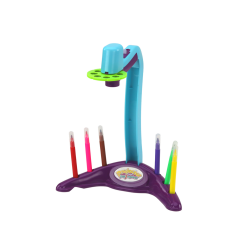 Piešimo projektorius su 3 keičiamiais diskais