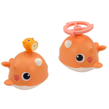 Whale bath toy