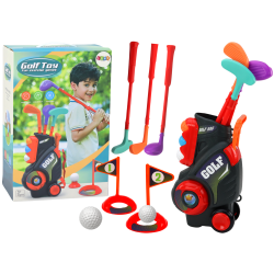 Mini golfo rinkinys vaikams su vežimėliu