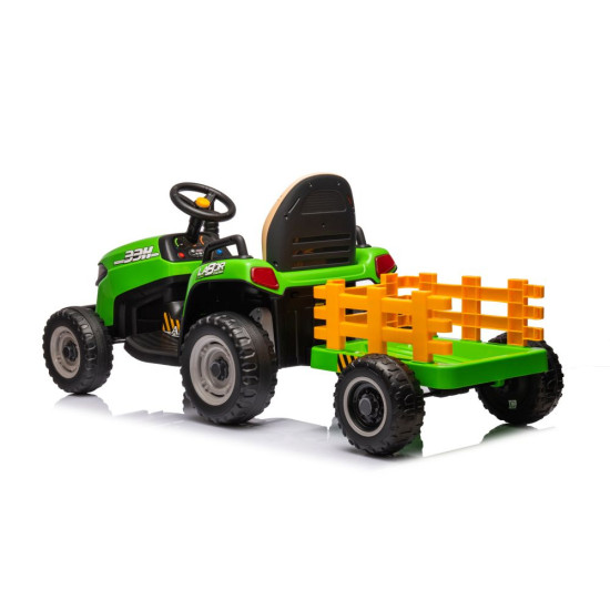 BBH-030 žalias akumuliatorinis traktorius Traktoriai