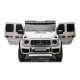 Baltas elektrinis automobilis Mercedes G63 XXL 4x4 Elektrinės mašinėlės vaikams