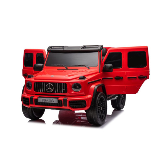 Mercedes G63 XXL raudonas automobilis