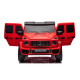 Mercedes G63 XXL raudonas automobilis