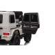 Baltas elektrinis automobilis Mercedes G63 XXL 24V Elektrinės mašinėlės vaikams