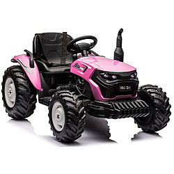 Akumuliatorinis rožinis traktorius HC-306