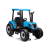 A011 akumuliatorinis mėlynas traktorius