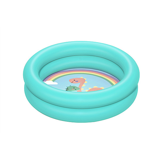 Pripučiamas mėtinės spalvos baseinas 61 cm x 15 cm Bestway 51061