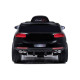 Juodas elektrinis automobilis Elektrinės mašinėlės vaikams