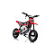 Akumuliatorinis raudonas motokroso dviratis A9901