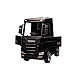 Akumuliatoriumi varomas juodas vilkikas Scania 500R HL698