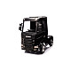 Akumuliatoriumi varomas juodas vilkikas Scania 500R HL698
