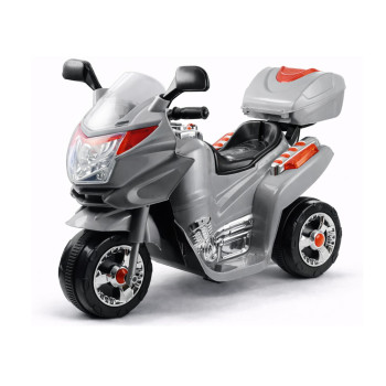 Электромотоцикл для детей HC8051, серебристый