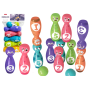 Набор для боулинга «Smiley Balls», цветной, 10 шт.