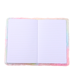 Pliušinė knygutė su vienaragiu A5 formato