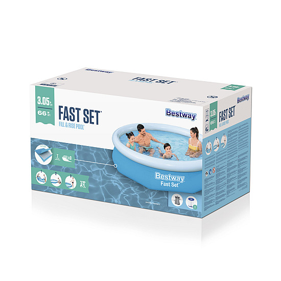 Sodo baseinas su atramomis 305 x 66 cm Bestway 57458