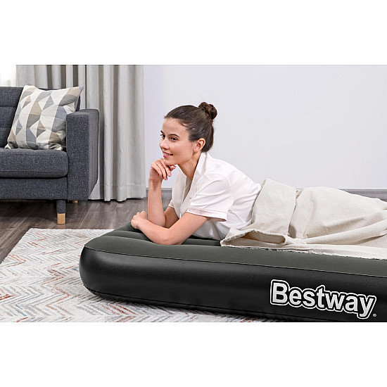Vienvietis pripučiamas čiužinys 188x99x25 cm Bestway 6713L