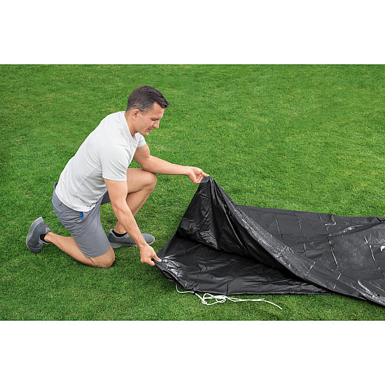 Baseino su rėmu dangtis 427 cm Bestway 58224