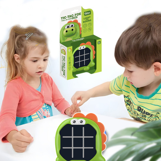 Elektroninis žalias žaidimas 3in1 Tic Tac Toe Stalo ir sporto žaidimai