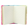 Pink lined notebook with unicorn A5, 80 pages Notebooks