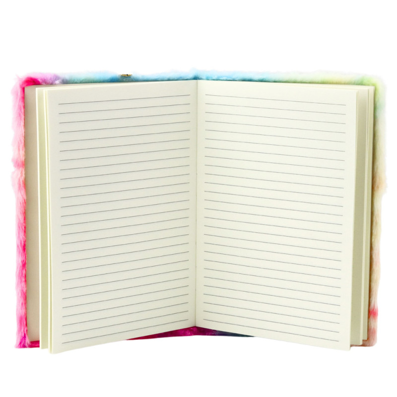Pink lined notebook with unicorn A5, 80 pages Notebooks