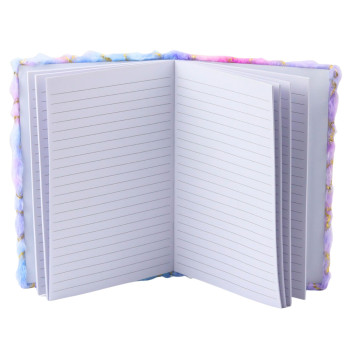 Записная книжка в линию, с золотыми звёздочками и пастельными цветами, формат A5, 80 листов