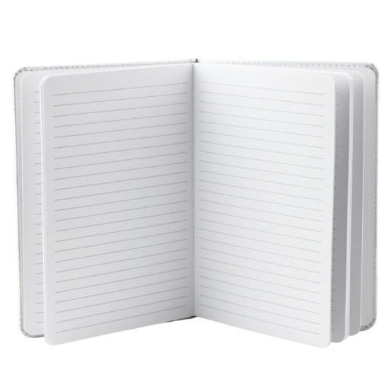 A5 formato užrašų knygutė Monstera lapų motyvu 80 lapų Užrašų knygelės