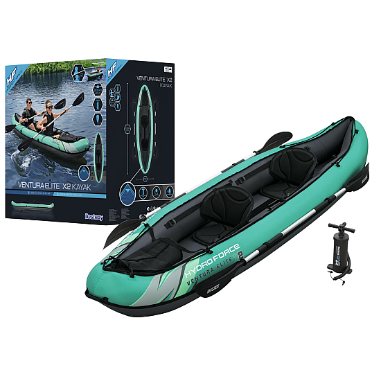 Dvivietė pripučiama baidarė 330 x 86 cm Bestway 65052