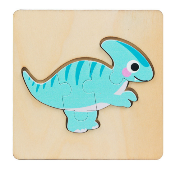 Medinė dinozaurų delionė Mediniai žaislai