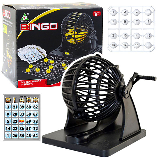 Perekonna bingomäng loteriiautomaadiga