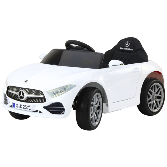 Balta akumuliatorinė transporto priemonė Mercedes KL-1666-1