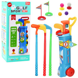 Children's Golf Set with Cart, 20-piece set